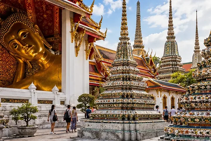 Wat Pho temple in Bangkok