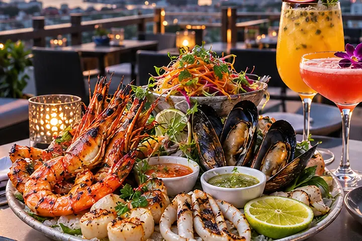Rocco Club and Restaurant near Khaosan Palace Hotel Bangkok · food photo 1
